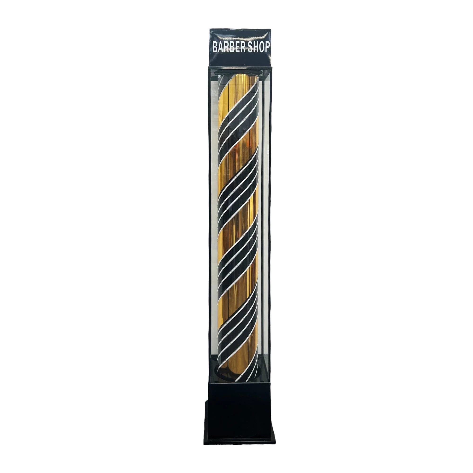 Gabri - Floor Barber Pole Lantern Style Digital Led Light 2.3m - Image 4