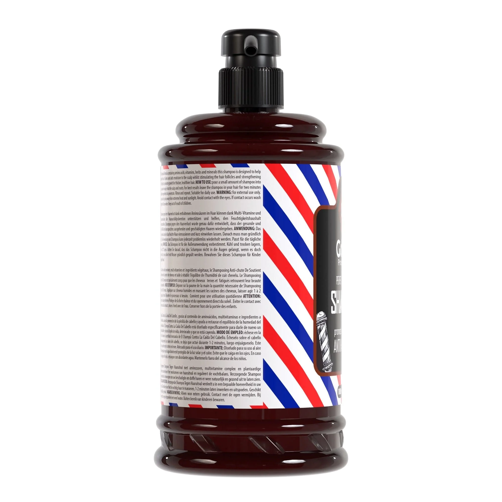 Gabri Professional - Anti Hair Loss Shampoo 1000ml - Image 4