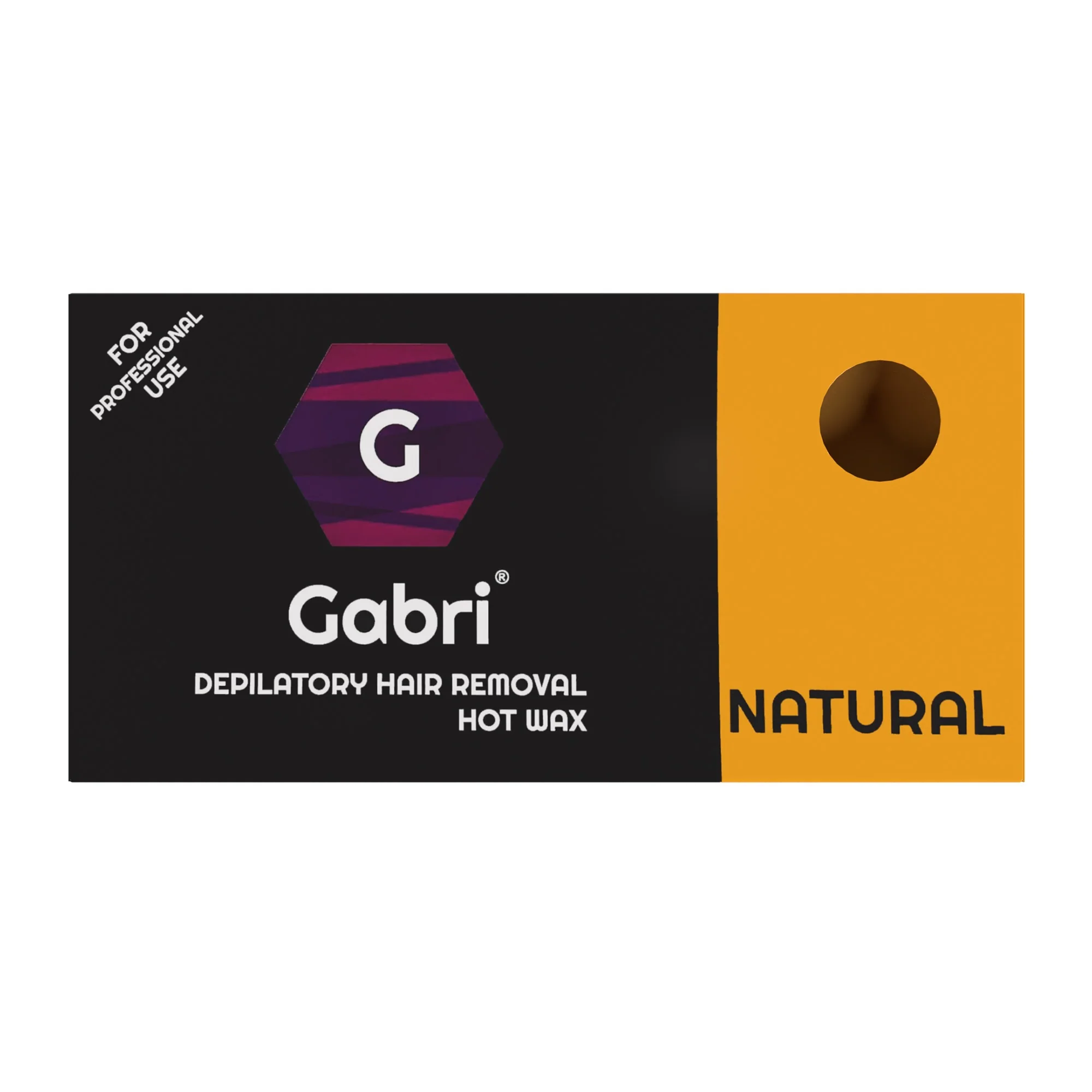 Gabri Professional - Depilatory Hair Removal Hot Wax Natural 500g - Image 3