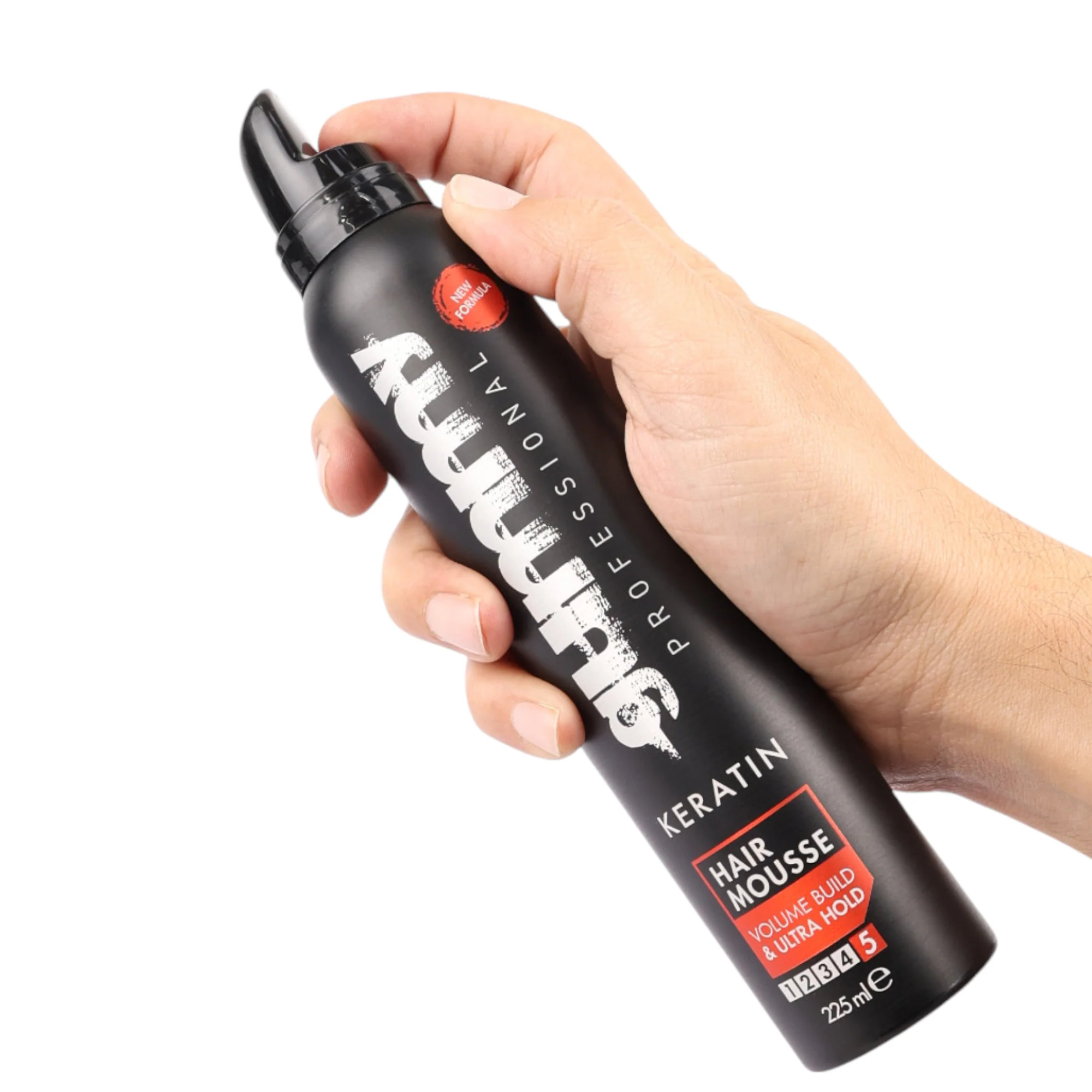 Gummy - Hair Mousse Keratin Ultra Hold 225ml - Image 5