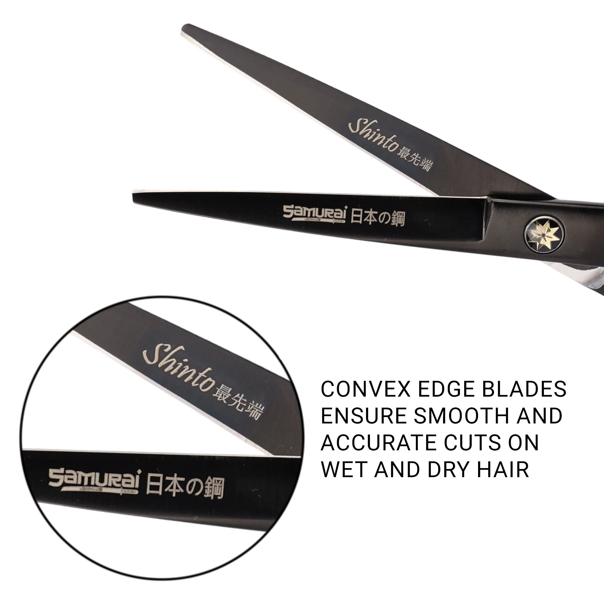 Samurai - Shinto Black Scissors - Image 7