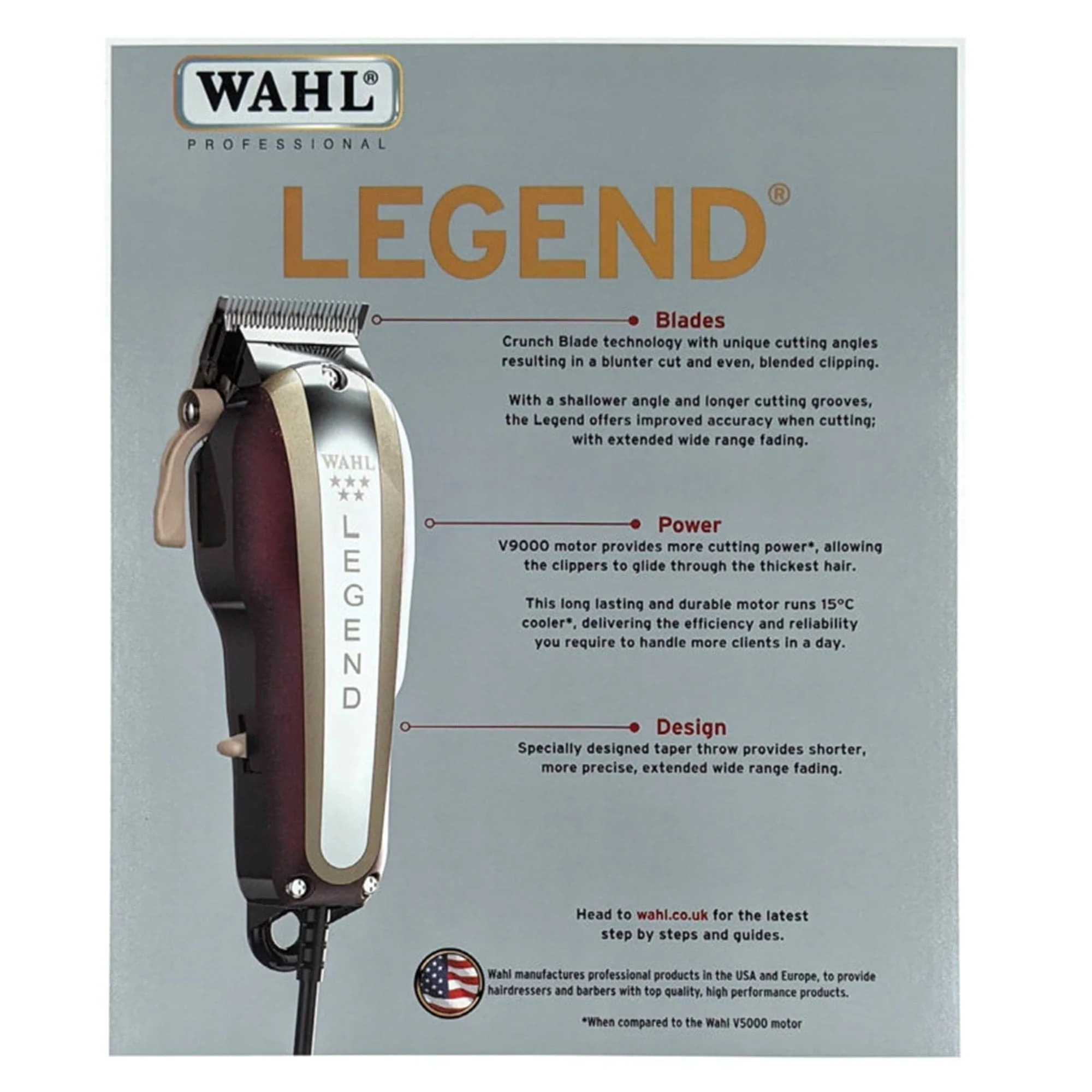 Wahl - 5 Star Legend Clipper Corded - Image 9